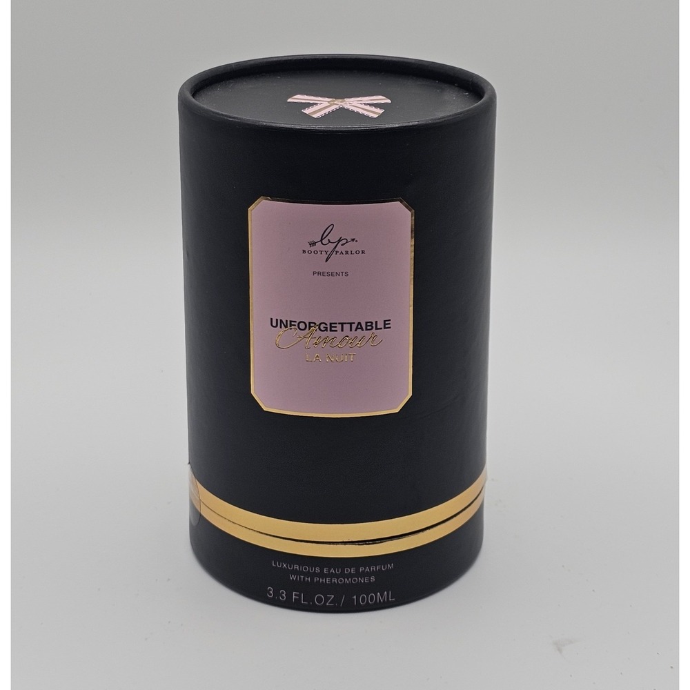 Booty Parlor Unforgettable Amour La Nuit PERFUME W/ Pheromones NIB 3.3oz